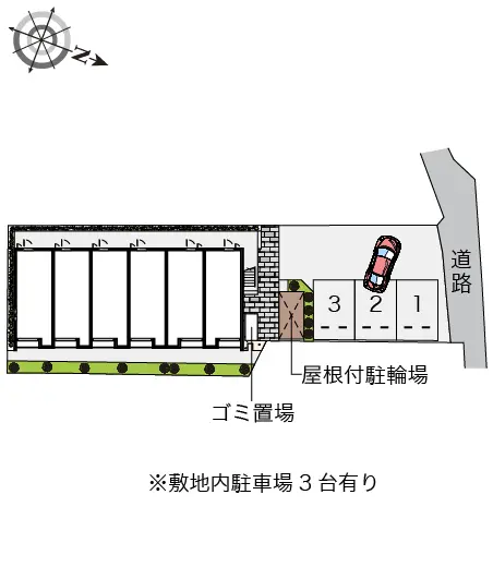 高槻市大塚町２丁目 月極駐車場